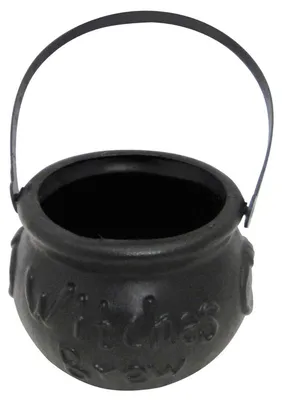 Produktbild von Smiffys - Kessel "Witches Brew" - Kunststoff SM2533 (Einheitsgröße) (Schwarz)
