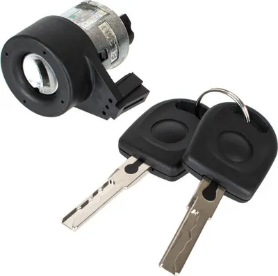 Produktbild von Zündschloss Zündschalter Schließzylinder + 2x Schlüssel für VW Golf 4 IV Lupo Beetle Polo 9N 6R T5 V