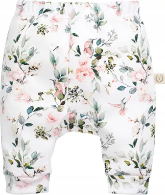 Produktbild von Babyhosen 62 Garden on white / Yosoy