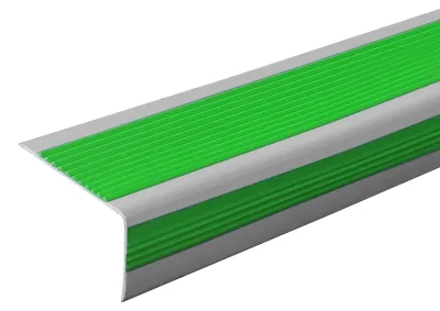 Produktbild von 100 cm rutschfeste Treppenkantenleiste in L-Form, selbstklebend, wasserdicht, für den Innen- und Außenbereich