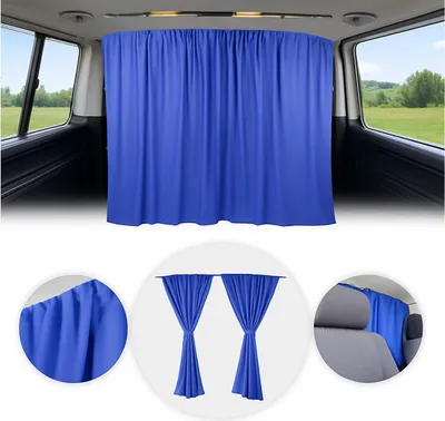 Immagine prodotto di Tende su misura per Citroen Berlingo protezione solare cabina blu scuro