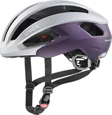 Zdjęcie produktu dla Kask Uvex Rise CC WE damski silver-plum wielkość 52-56 cm S41.0.034.0215