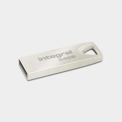Produktbild von Integral Memory Arc INFD64GBARC 64GB USB-Stick silber