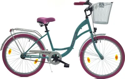 Produktbild von 24 Zoll Kinder Mädchen City Fahrrad Bike Rad STVO Reflex BMP 1 Gang