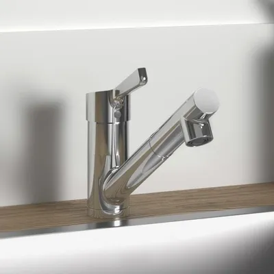 Imagen del producto de IDEAL STANDARD BE249AA, grifo de cocina Ceralife, alcance de 220 mm