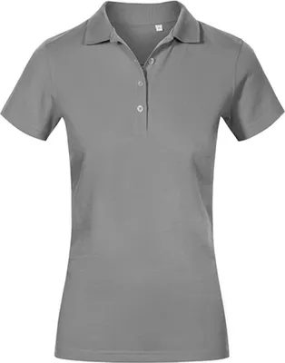 Produktbild von EXCD Poloshirt Plus Size Damen, Stahlgrau, XXL