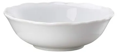 Dessertschale rund 16 cm, 0,49 l, Porzellan, weiß