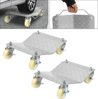 Produktbild von Bettizia 2pcs Rangierhilfe Wagenheber Rangierroller Rangierheber Autowerk