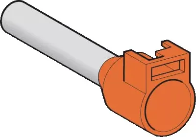 Produktbild von Schneider Electric Aderendhülse DZ5 gem. NF, 4mm2/AWG12, orange, 10 Sätze à 100 Stück DZ5CA043
