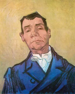 Produktbild von Vincent Van Gogh Kunstdruck Bild - Bildnis Eines Mannes, 1888 (50 x 40 cm)
