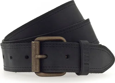 Produktbild von MUSTANG Leder Gürtel Leather Belt W95 Black schwarz