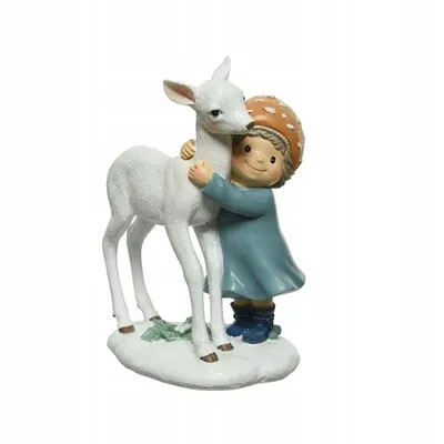 Imagen del producto de Figura decorativa navideña, 17 cm