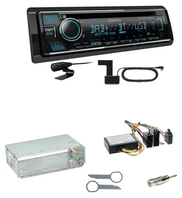 Produktbild von Kenwood KDC-BT760DAB Bluetooth Digitalradio Einbauset für Mercedes W210 ab 08/99