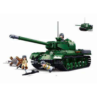 Obrázok produktu pre Sluban Bitka o Budapešť M38-B0979 Sovietsky ťažký tank IS-2 2 v 1