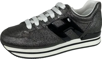 Produktbild von E79 Turnschuhe donna HOGAN H222 dunkel grau/schwarz Schuhe Frauen