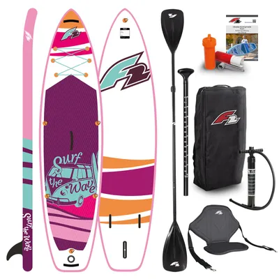 Produktbild von F2 Damen SUP Stand Up Paddle Board Surf the Wave Limited Edition 10'0'' Pink