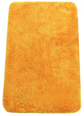 Productafbeelding van Elzusha - Rectangular Chenille Badmat 60x90 cm Oranje