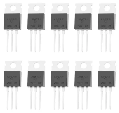 10x IRLB8721 MOSFET N-Kanal TO-220 62A 30V
