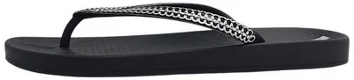 Immagine prodotto di Zaxy Mesh X: Sandali sportivi da donna, modello "Zehensteg" (con fascia tra le dita), colore nero, adatti al tempo libero