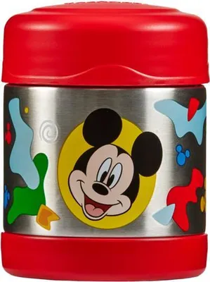 Obrázek produktu pro THERMOS FUNTAINER, dóza na jídlo, Disney, 0,30 l – výhodná sada s čisticím kartáčem CLEAN FIX 30 cm a tablety CLEAN TABS (20 kusů)