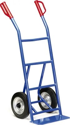 Produktbild von Bako Logistiksysteme Stahlrohr Stapelkarre 250kg Traglast Rollenlager Vollgummi 250x60mm