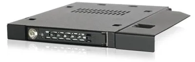 Zdjęcie produktu dla Icy Dock MB411SPO-B, Czarny, 2.5", SATA, Serial Attached SCSI (SAS), Metal, 6 Gbit/s, HDD, SSD