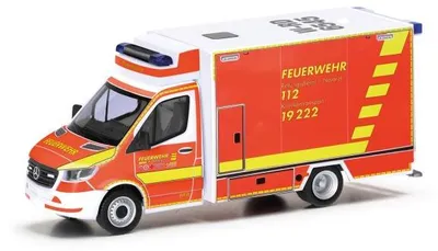Obrázok produktu pre Herpa MB Sprinter '18 RTW Hasičský zbor Wuppertal 097987