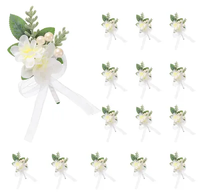 Produktbild von Solidchoice – 15 Stück künstliche Blumen für Hochzeit und Zeremonie