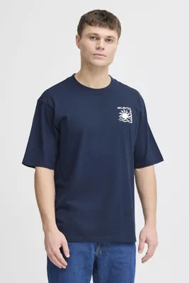 Produktbild von !SOLID SDODANIEL Herren T-Shirt Kurzarm Shirt Baumwollmischung oversize