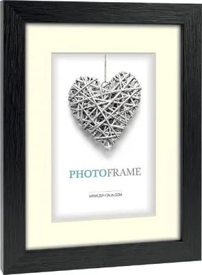 Image de Cadre photo en bois ZEP Regent 10 x 15 cm, noir