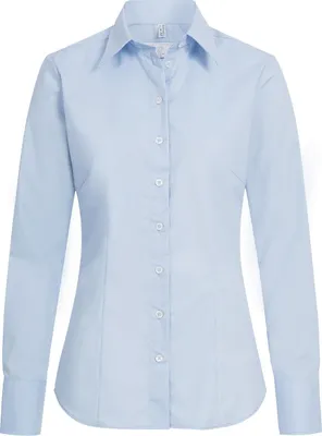 Produktbild von Greiff Corporate Bluse Damen BASIC Regular-Fit Hellblau 36