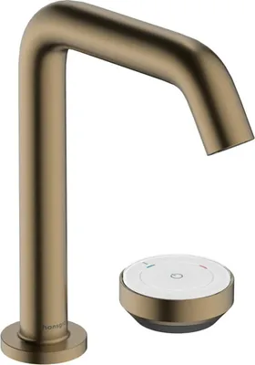 Obrázok produktu pre Dvojotvorová umývadlová batéria Tecturis S CooStart ComfortZone 150 m AG modrá bronz brúsený bronz