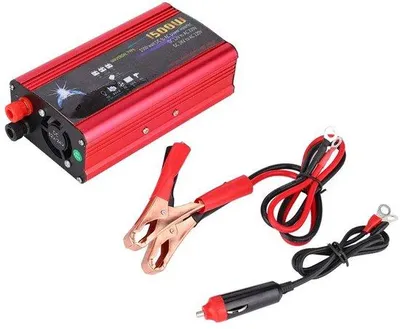 Obrázek produktu pro 12 V/24 V DC na 220 V AC – dvojitá USB nabíječka do auta