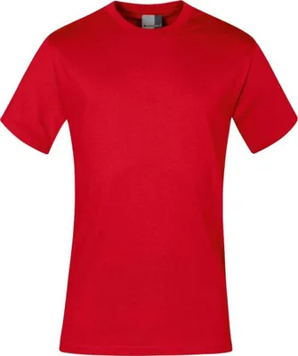 Produktbild von Promodoro Men´s Premium Herren T-Shirt - Farbe: Fire Red - Größe: S