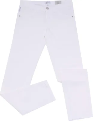 Produktbild von 4017S pantalone classico bimba ARMANI JUNIOR jegging bianco pant trouser kid