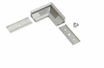 Produktbild von 90° Ecke für Aufbau-Eckprofil 30° Alu-eloxiert