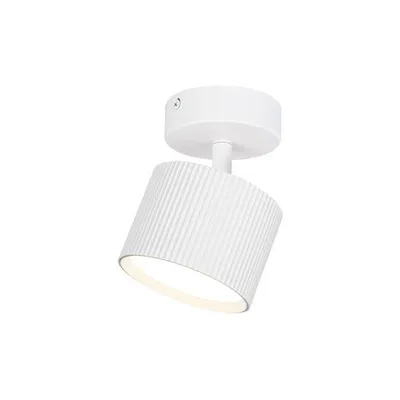 Obrázok produktu pre Stropný svietidlo MasterLED – GX53, biele, otočné, 1 žiarovka – Moderné LED stropné svietidlo do obývacej izby, predsiene, kuchyne