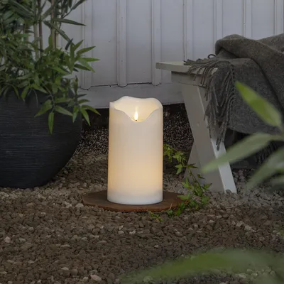 Produktbild von Star Trading Flamme Grand, Weiß, 1 Glühbirne(n), LED, 0,03 W, Warmweiß, 10000 h