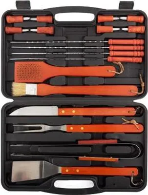 Produktbild von BBQ Master Tools Grillzubehörset (18 Teile)