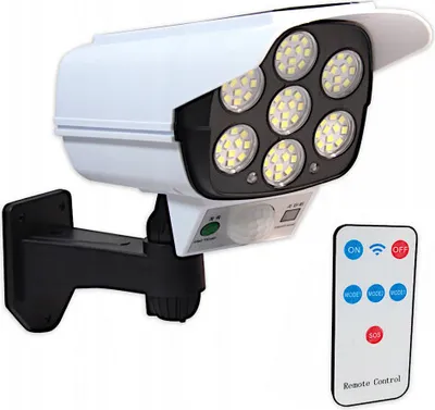 Obrázek produktu pro Solární lampa 70 LED 8W + dálkové ovládání