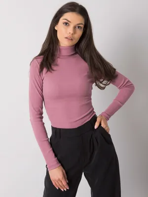 Zdjęcie produktu dla Rue Paris Damski golf Emeline ciemnoróżowy L/XL