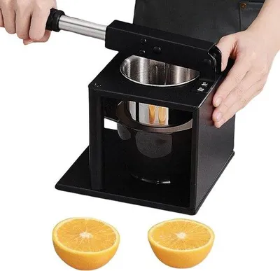 Immagine prodotto di Spremiagrumi manuale in acciaio inossidabile 304 - Spremiagrumi manuale - A doppio filtro - Spremiagrumi