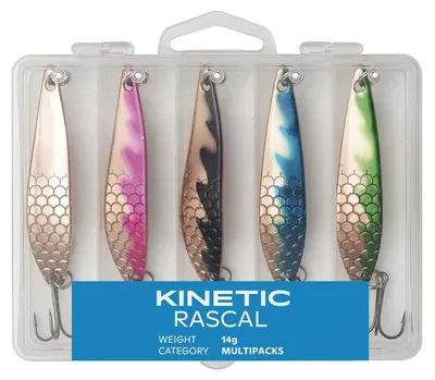 Produktbild von Kinetic Kinetic Rascal 14g Blinker - 5 Meerforellenköder
