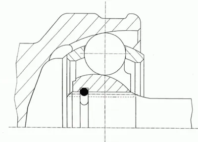 Produktbild von LÖBRO RADSEITIG Gelenksatz Antriebswelle für TOYOTA HILUX VI Pick-up (_N1_)