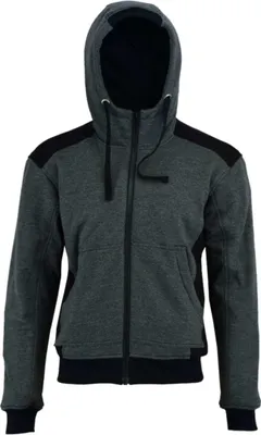 Immagine prodotto di Felpa con cappuccio Bores Safety 6, nero/grigio, 5XL