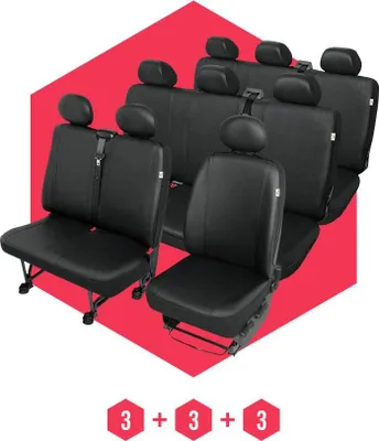 Immagine prodotto di Coprisedili per Mercedes Vito I (96-03) 9 posti SET coprisedili auto Coprisedili
