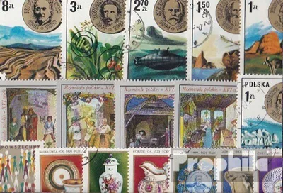 Produktbild von Briefmarken Polen 50 verschiedene Sondermarken