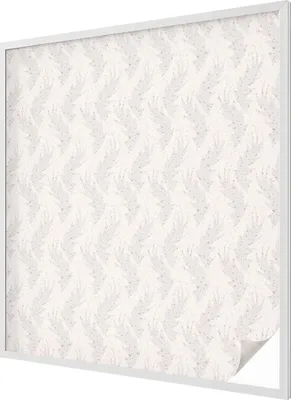 Obrázok produktu pre Vitrážová fólia na okno - 116x100 cm - vitrážový vzor - nepriehľadná dekoratívna fólia na ochranu súkromia - samolepiaca, UV ochrana - elegantné listy