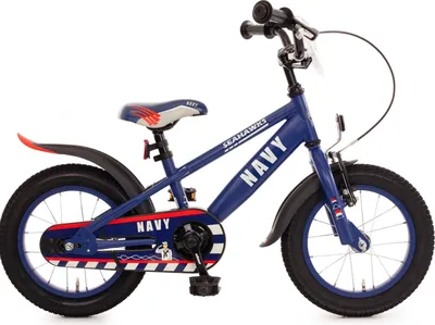 Produktbild von 14" Kinderfahrrad "NAVY" matt-marineblau – Bachtenkirch