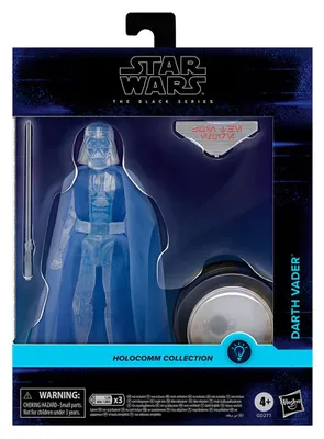 Produktbild von Hasbro Darth Vader Star Wars Holocomm-sammelfigur 15 Cm Blau Blau One Size